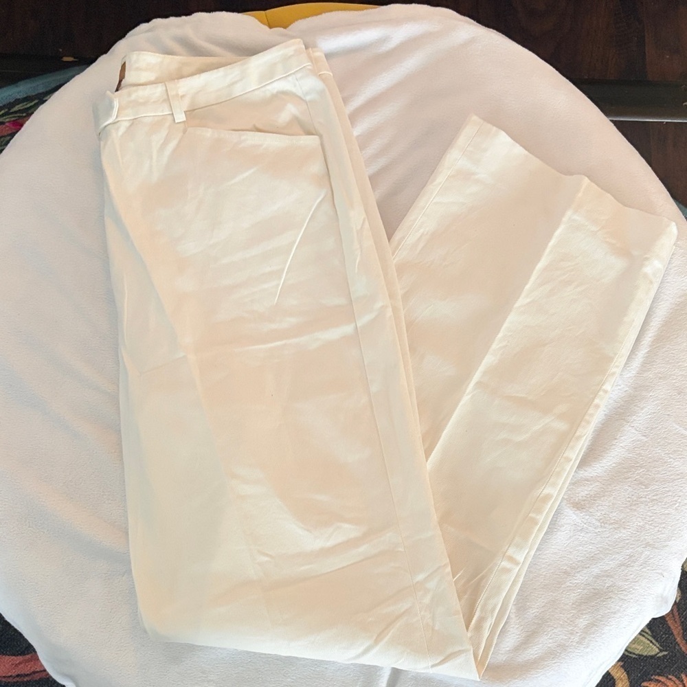 Peck & Peck Weekend Women's White Trousers